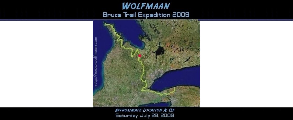 Bruce Trail Expedition 2009 – Week 7