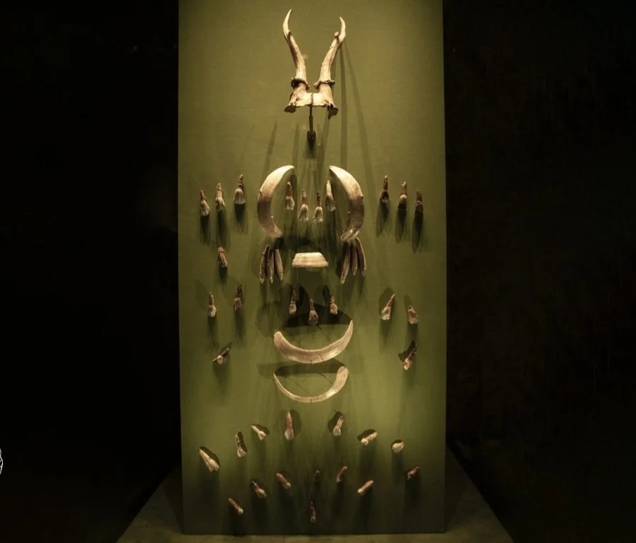 This reconstruction shows the ›shaman‹ in her full regalia. © State Office for Heritage Management and Archaeology Saxony-Anhalt, Karol Schauer.