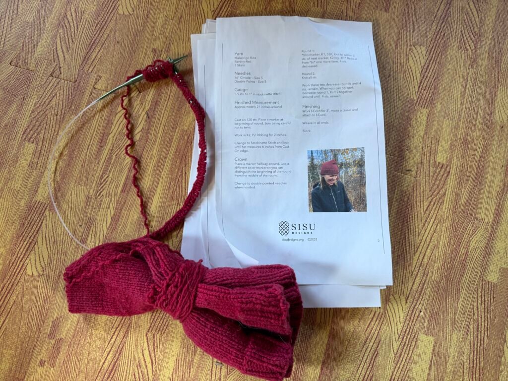 Voyaguer Toque my mother was working on the day she died